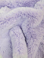 Arctic Rabbit Minky Lavender Fleece Fabric