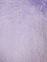 Arctic Rabbit Minky Lavender Fleece Fabric