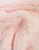 Arctic Rabbit Minky Light Pink Fabric