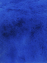 Arctic Rabbit Minky Royal Blue Fleece Fabric