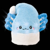 Light-Up Santa Hat Blue Axolotl (1 PC)