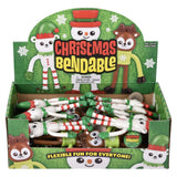Christmas Bendable Assortment 5" (24 Piece Display)