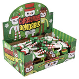 Christmas Bendable Assortment 5" (24 Piece Display)