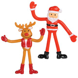 Christmas Bendable Figures Assortment (1 DZ)