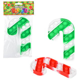 Candy Cane Bubble Popper (1 DZ)