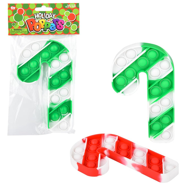 Candy Cane Bubble Popper (1 DZ)