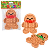 Gingerbread Man Glitter Bubble Poppers (1 DZ)