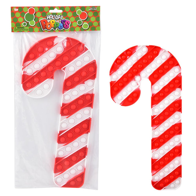 Candy Cane Jumbo Bubble Popper 14"