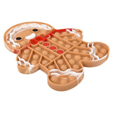 Gingerbread Man Jumbo Glitter Bubble Popper (1 DZ)