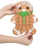 Gingerbread Man Jumbo Glitter Bubble Popper (1 DZ)