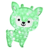 Bubble Popper Reindeer Jumbo 9" (1 DZ)