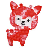 Bubble Popper Reindeer Jumbo 9" (1 DZ)