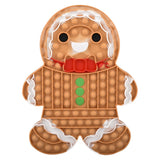 Gingerbread Man Bubble Popper 13"