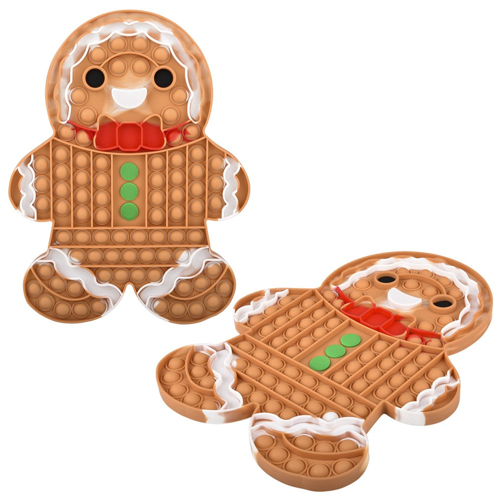Gingerbread Man Bubble Popper 13"