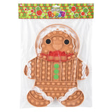 Gingerbread Man Bubble Popper 13"