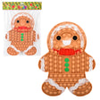 Gingerbread Man Bubble Popper 13"