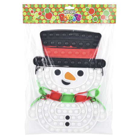 Snowman Bubble Popper 13"