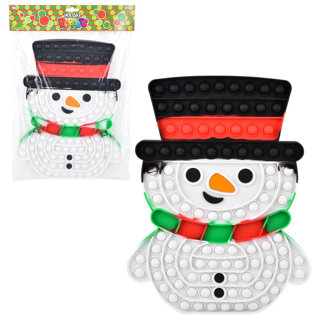 Snowman Bubble Popper 13"