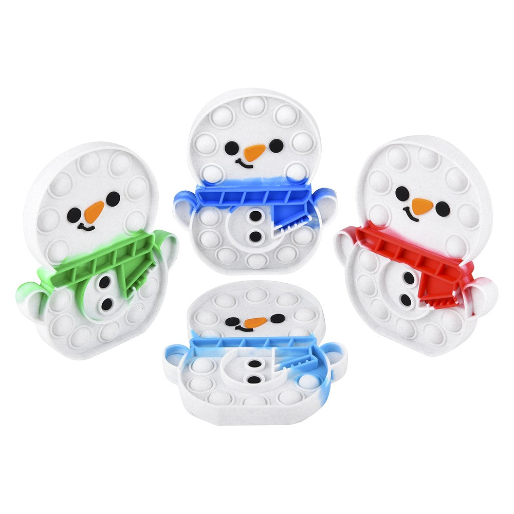 Snowman Bubble Poppers 6" (1 DZ)