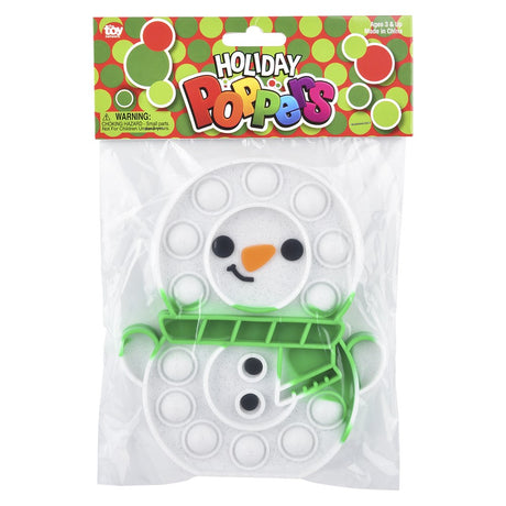 Snowman Bubble Poppers 6" (1 DZ)