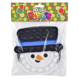 Snowman Bubble Poppers 6" (1 DZ)