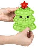 Christmas Tree Glitter Bubble Poppers (1 DZ)