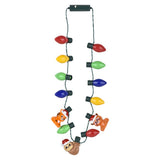 Light-Up Christmas Zoo Animal Necklace 25"