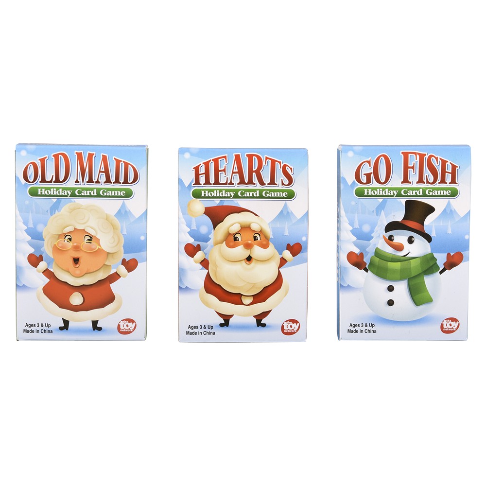 Christmas Card Games (12 PC Display Box)