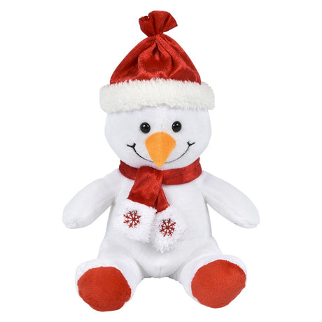 Christmas Plush Characters With Scarf 8"