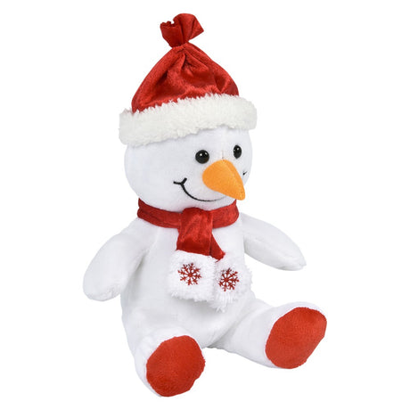 Christmas Plush Characters With Scarf 8"