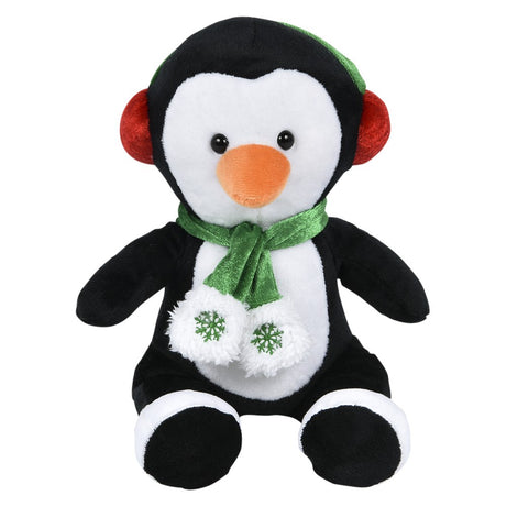 Christmas Plush Characters With Scarf 8"