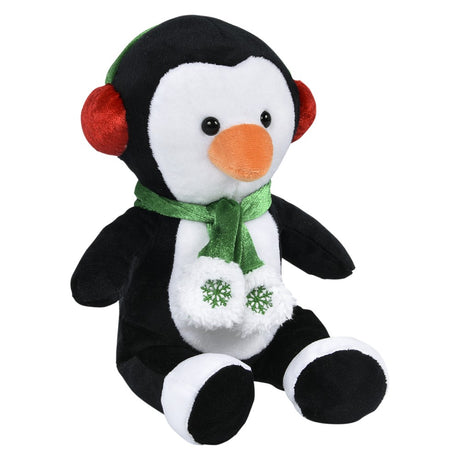 Christmas Plush Characters With Scarf 8"