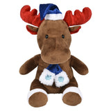 Christmas Plush Characters With Scarf 8"