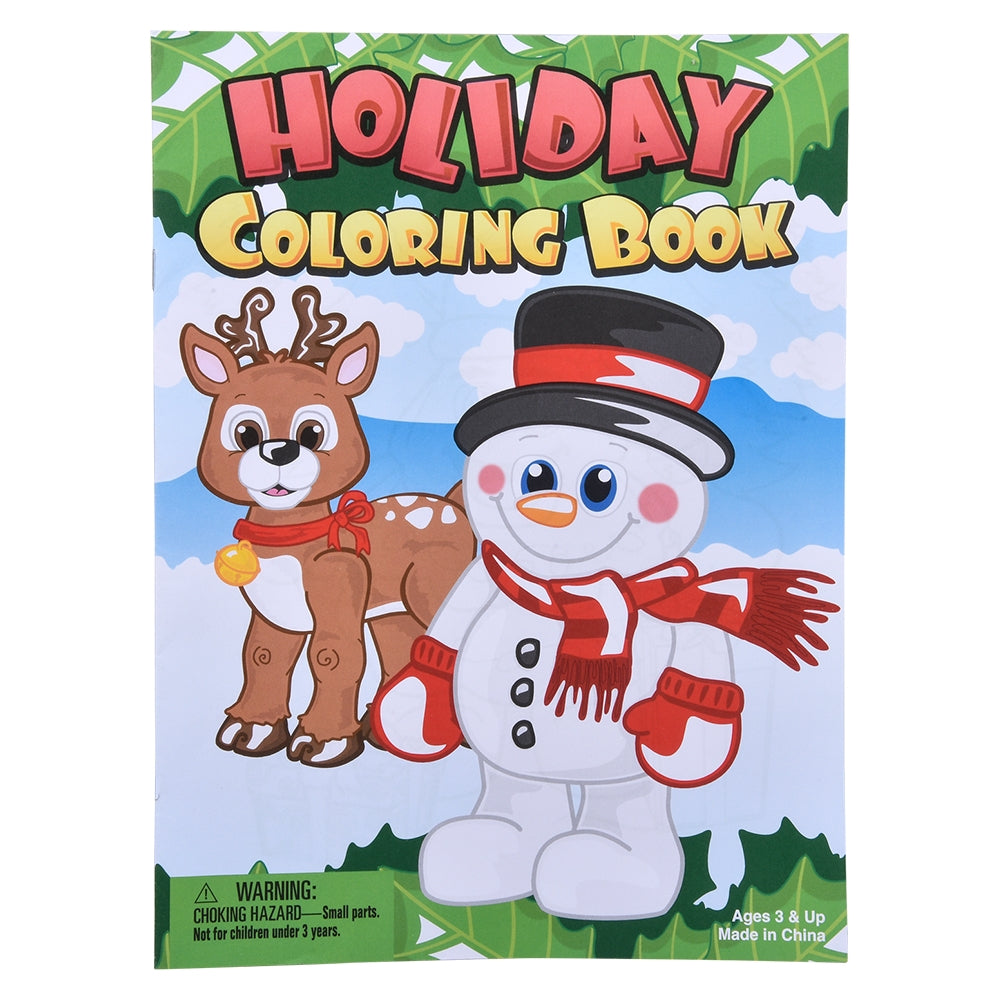 Christmas Coloring Book 9 x 11 12 Pages (1 DZ)