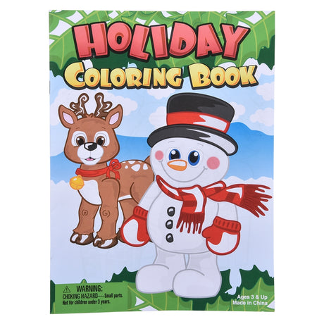 Christmas Coloring Book 9 x 11 12 Pages (1 DZ)