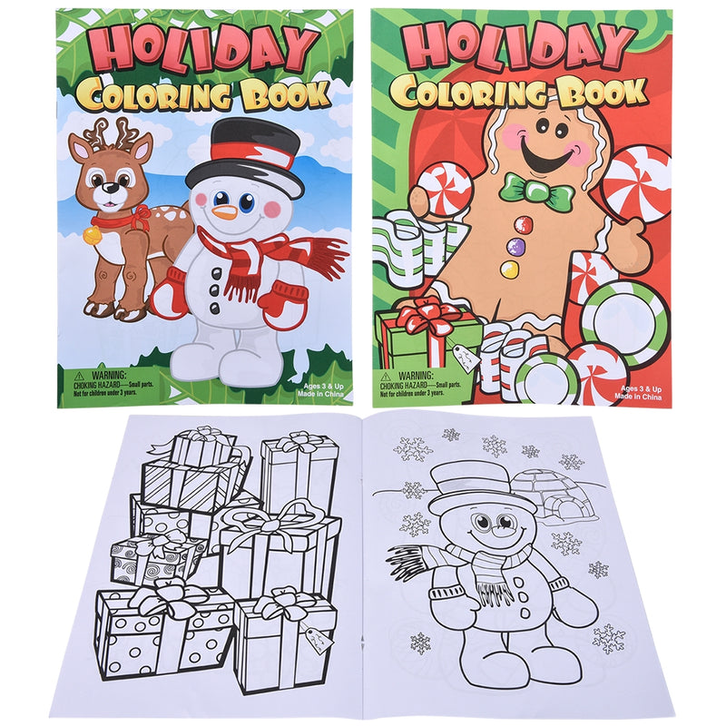 Christmas Coloring Book 9 x 11 12 Pages (1 DZ)