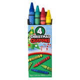 Christmas Crayons 4pc (1 DZ)