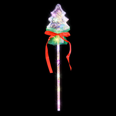 Light-Up Christmas Tree Wand (1 DZ)