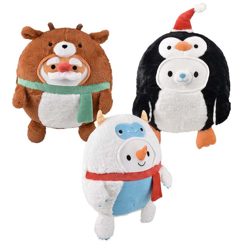 Christmas Squishy-Ishies Dressed Animals (15")