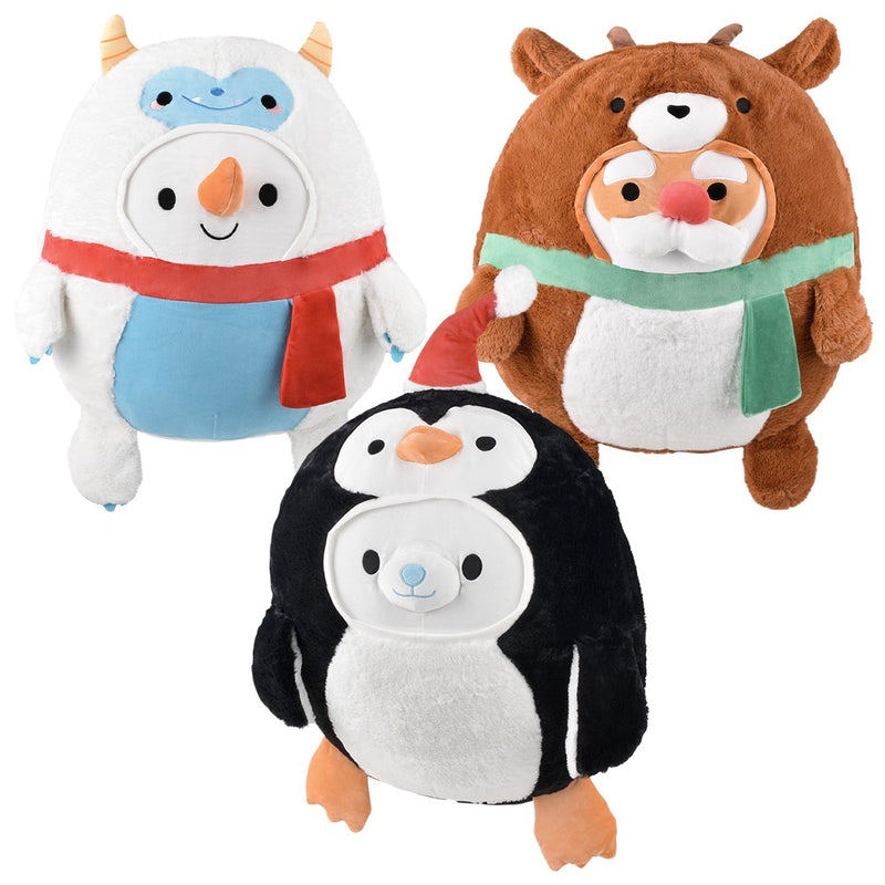 Christmas Plush Squishy-Ishies Dressed Animals (20 in)