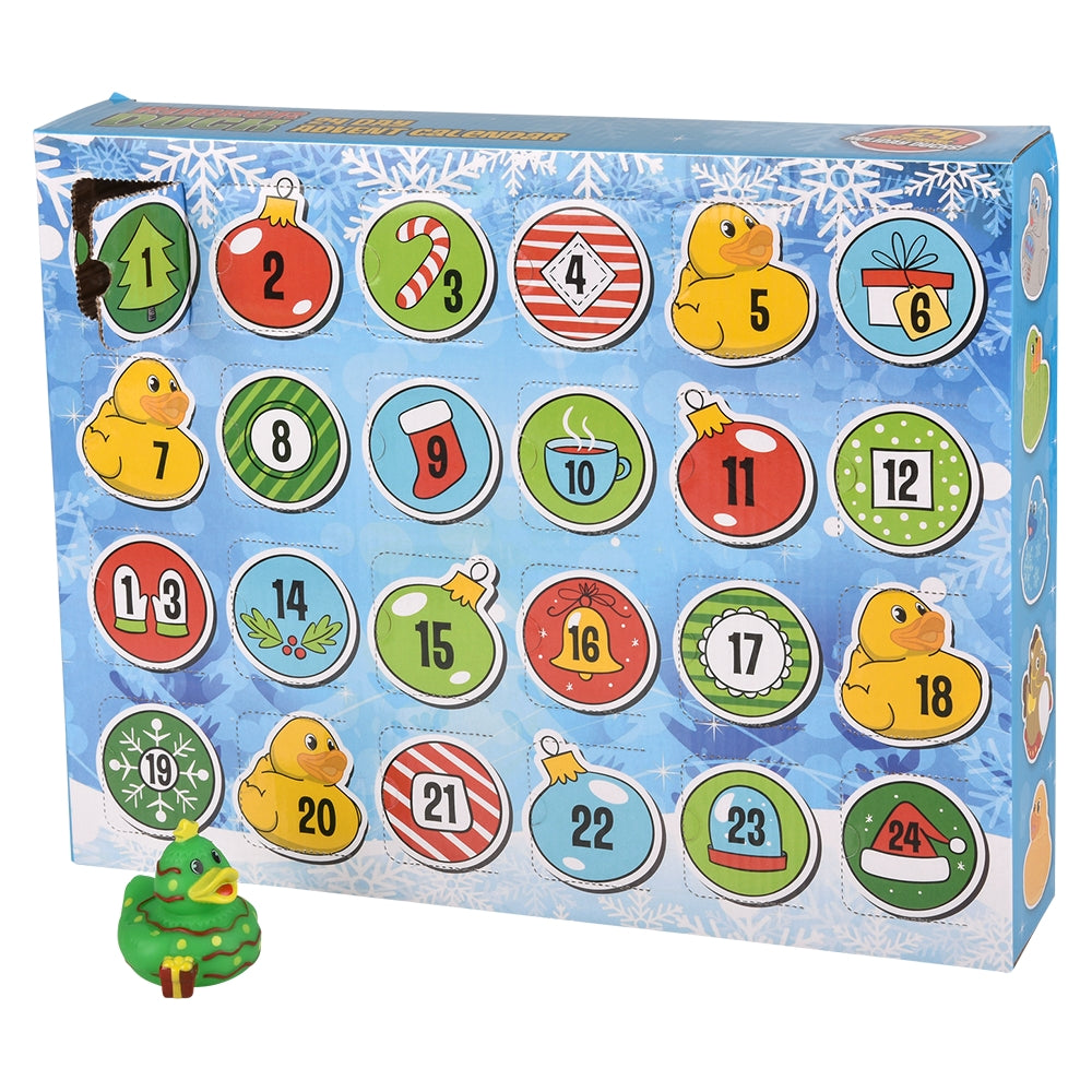 Rubber Ducky Christmas Advent Calendar (24-Count Set)