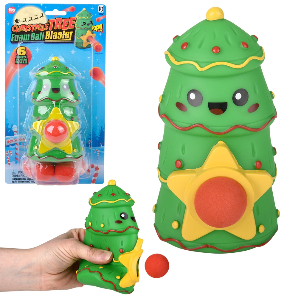 Christmas Tree Foam Ball Blaster 5.5"