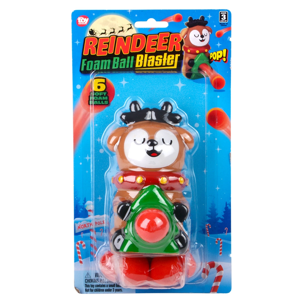 Reindeer Foam Ball Blaster 5.5" (6 Pc)