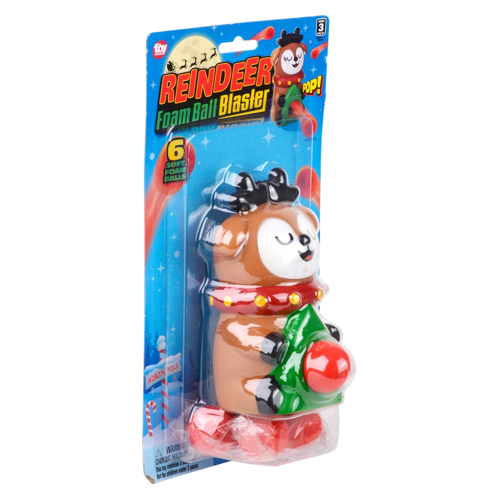 Reindeer Foam Ball Blaster 5.5" (6 Pc)