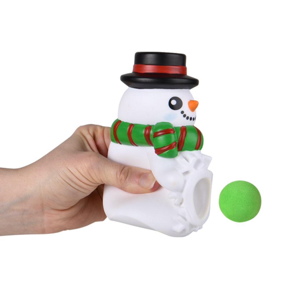 Snowman Foam Ball Blaster 5.5"