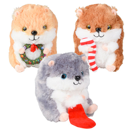 Christmas Hamster Plush (1 PC)
