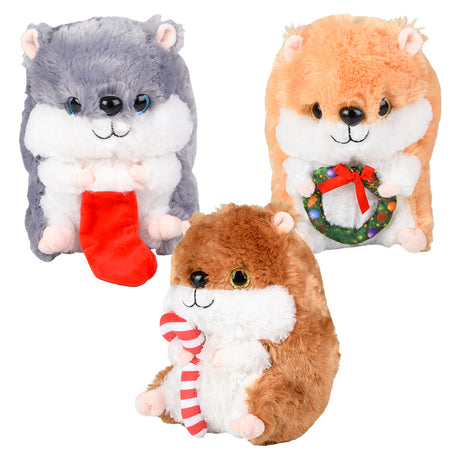Christmas Hamster Plush (1 PC)