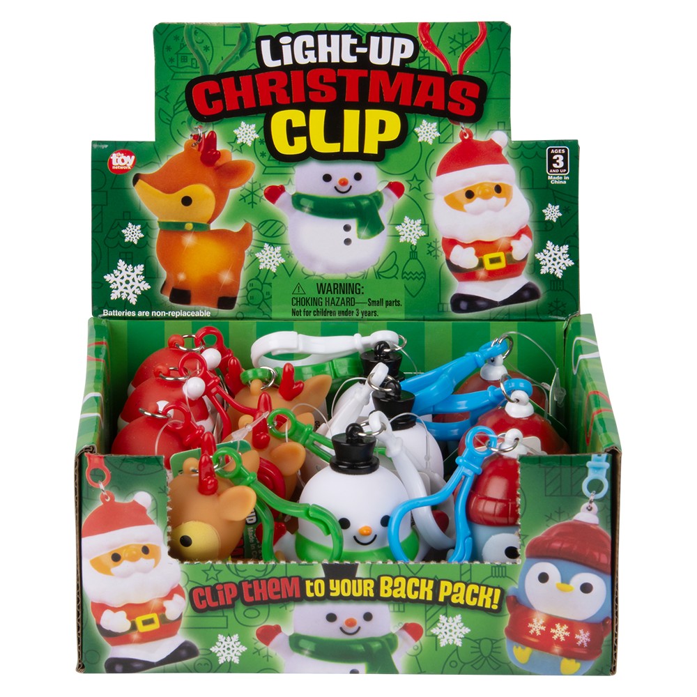 Light-Up Christmas Clip Ons (1 DSP)