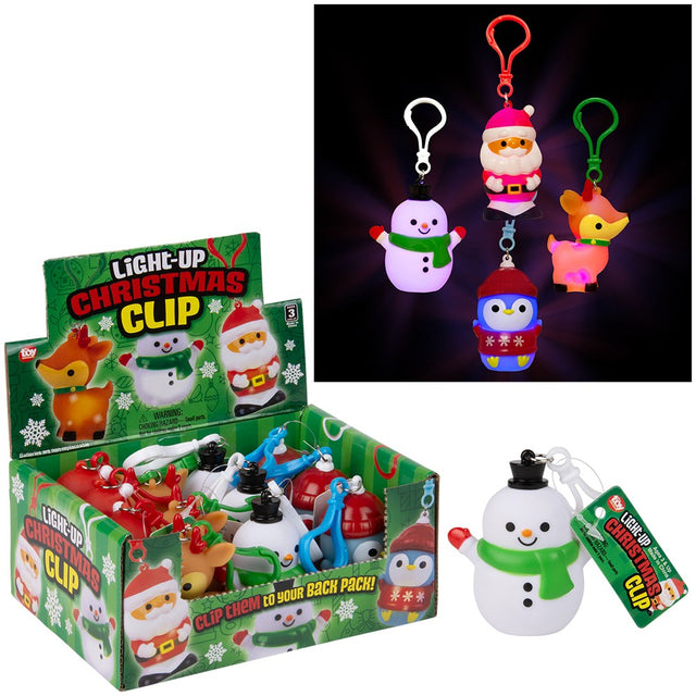 Light-Up Christmas Clip Ons (1 DSP)