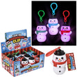 Light-Up Snowman Clip On (1 Dozen Display)